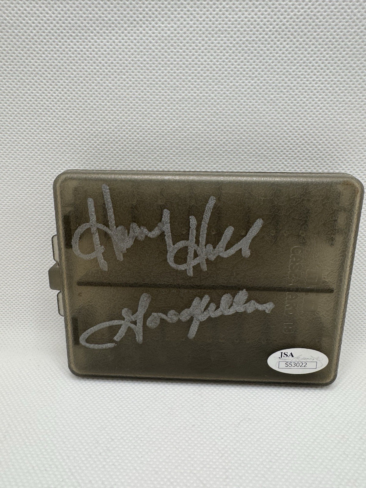 HENRY HILL Goodfellas Signed Autograph Bullet Case JSA COA Mob Gangster