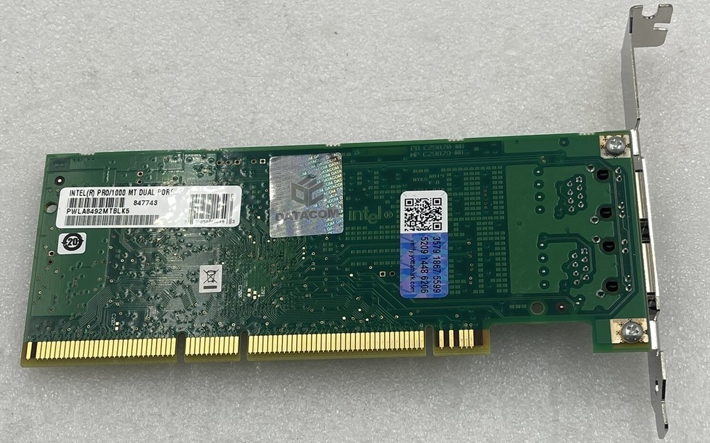 Intel PWLA8492MTBLK5 Ethernet Modules Dual Port Server Adapter