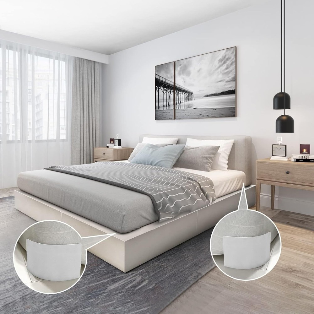 Hexagrip 360 Bed Sheet Holders - Durable & Reliable (2 Pack)