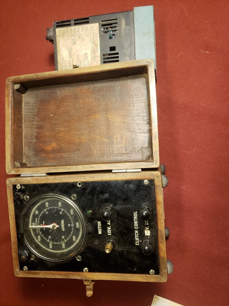 The Standard Electric Time Co. MST500 DCR Timer Clock Cycle Counter UNTESTED