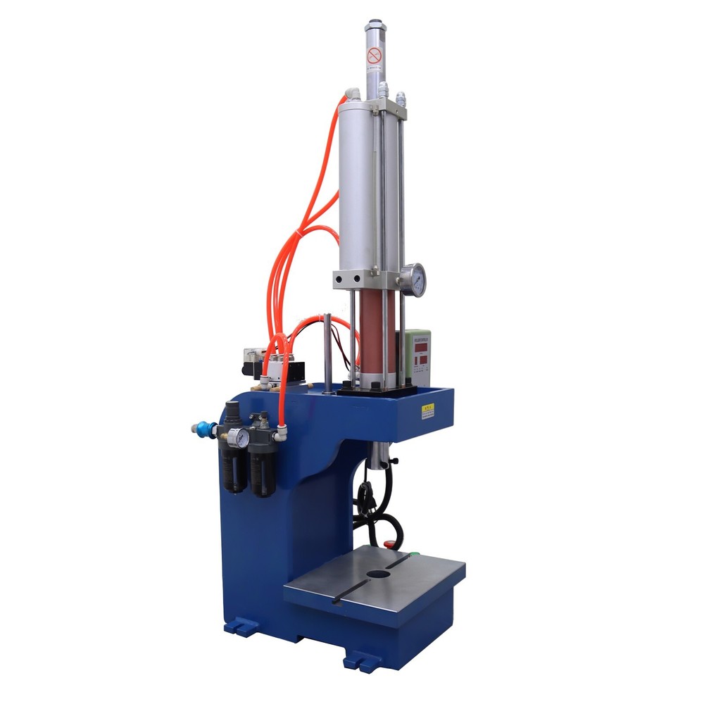 110V Double Button Pneumatic Punch Press Machine 6613lb/3000kg with Controller
