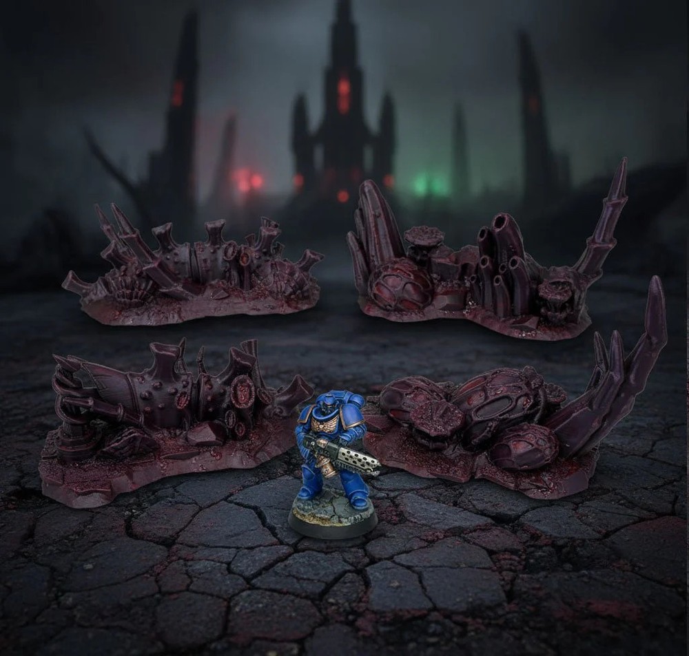 Full Alien Hive World Set A by Fat Dwarf