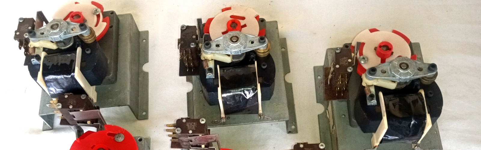 3 Dixie Narco Double Column Vending Machine Motor, fits 276, 368, 440