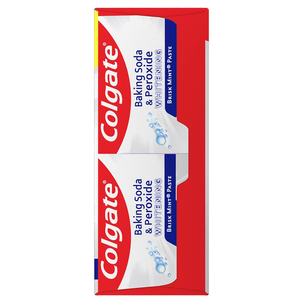 Baking Soda & Peroxide Toothpaste - Whitens Teeth, Fights Cavities & Removes Sta