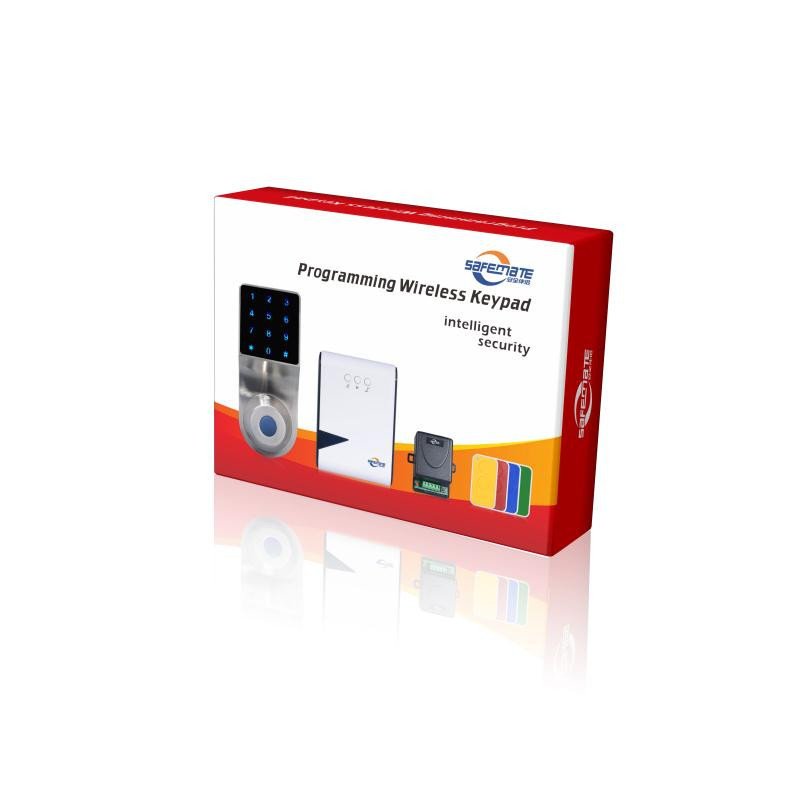 Safemate Programming Wireless Keypad for any door intelligent security