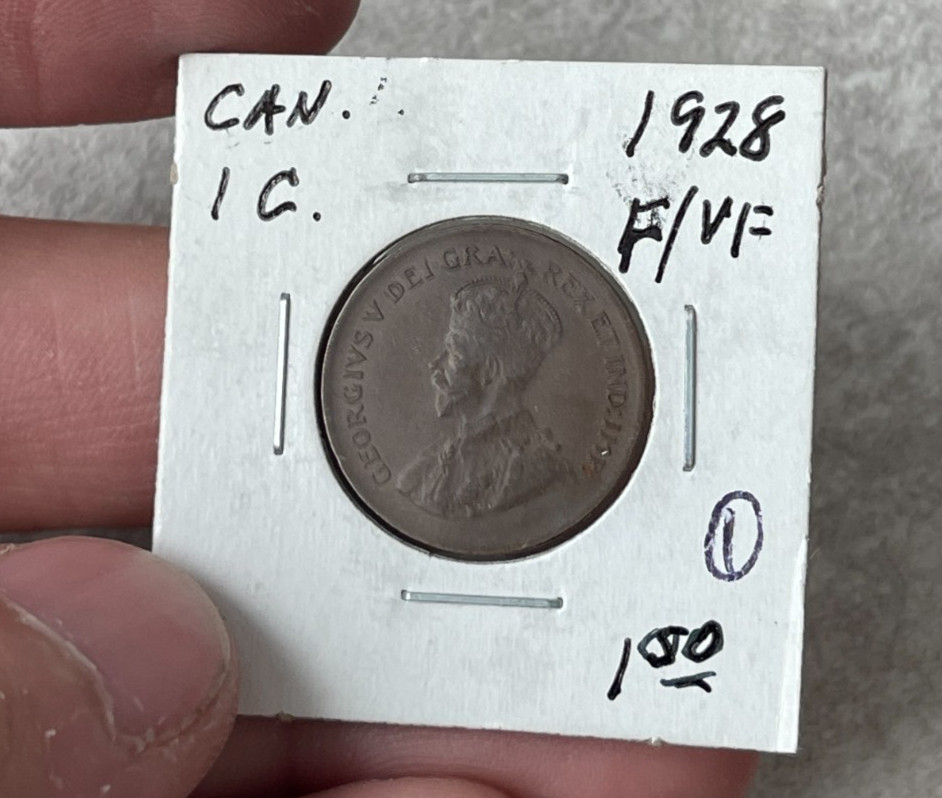 1928 Canada Small Cent - Residue L2