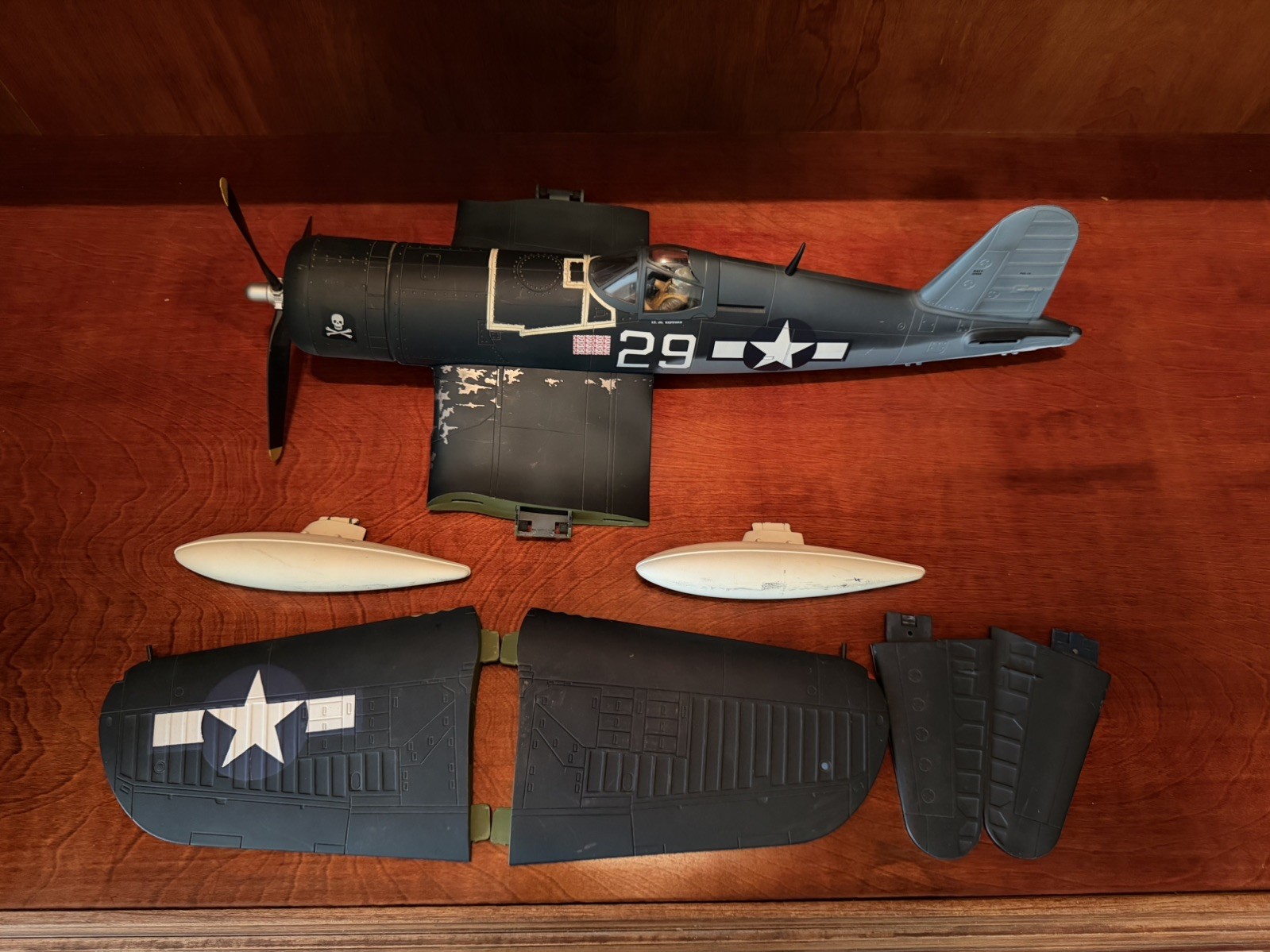 21st Century Toys XD F4Y-1D Corsair 1:18 Aircraft with Pilot Figure