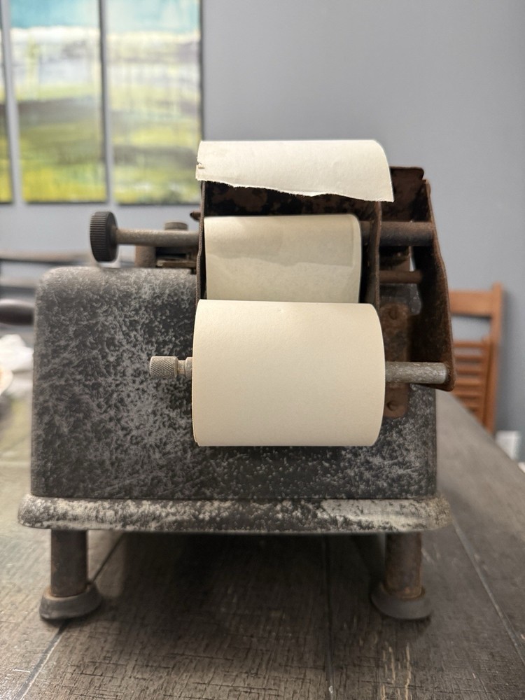 Mechanical calculator 1930Vintage Burroughs Class 5 Adding Machine    