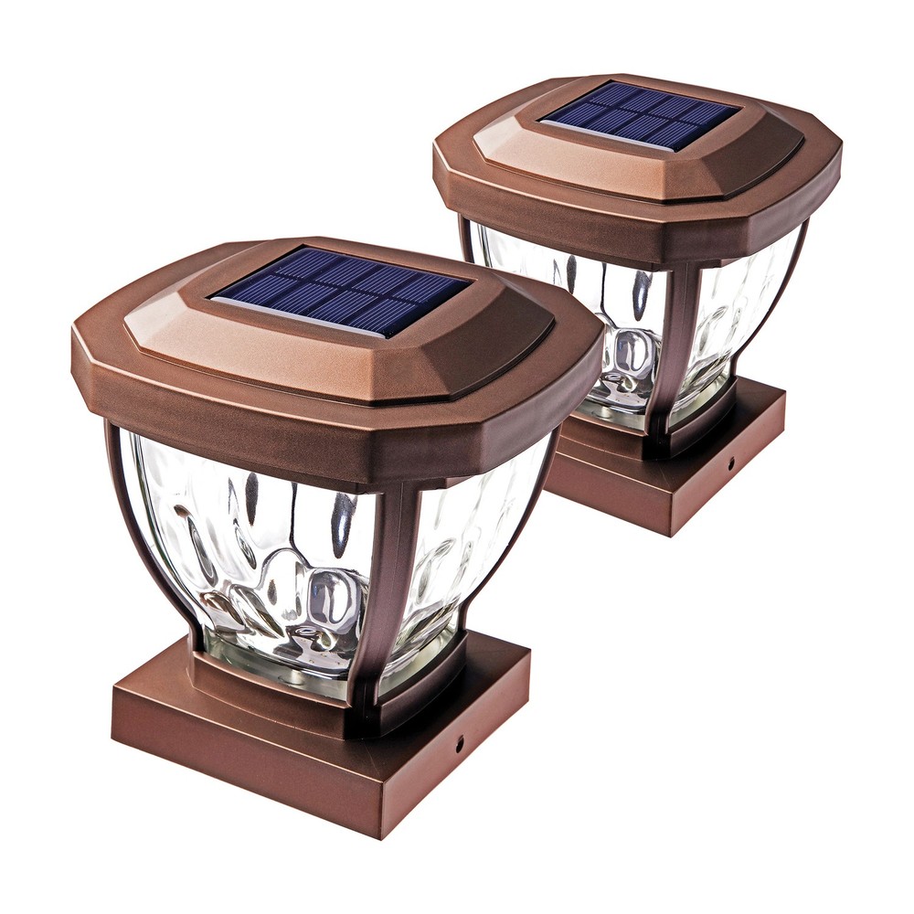 12-Lumen 4x4 Solar LED Post Cap Lights