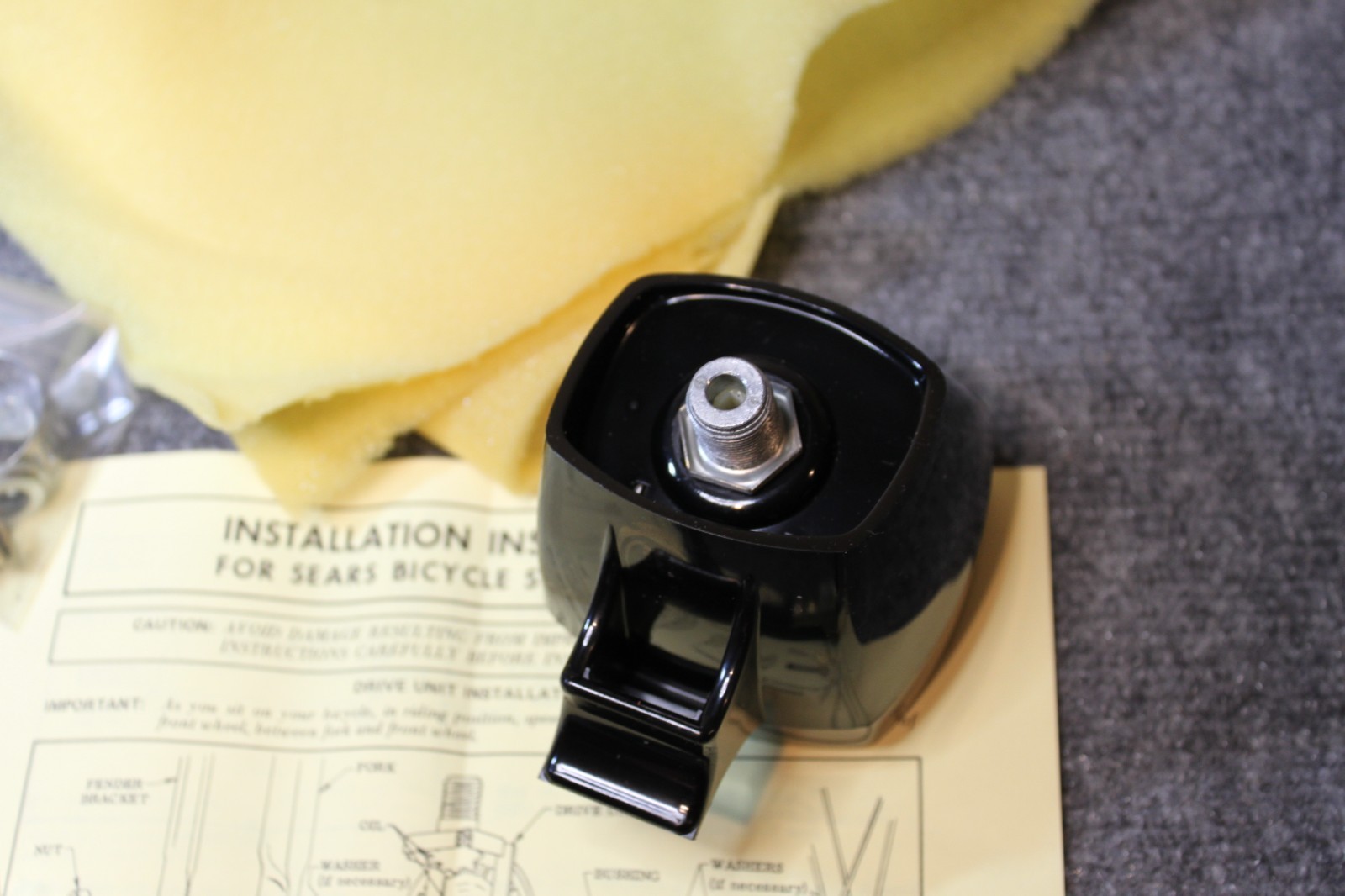 Vintage 1970's Sears Speedometer 27in Bike Bicycle 50 MPH 6 48834 NIB NOS