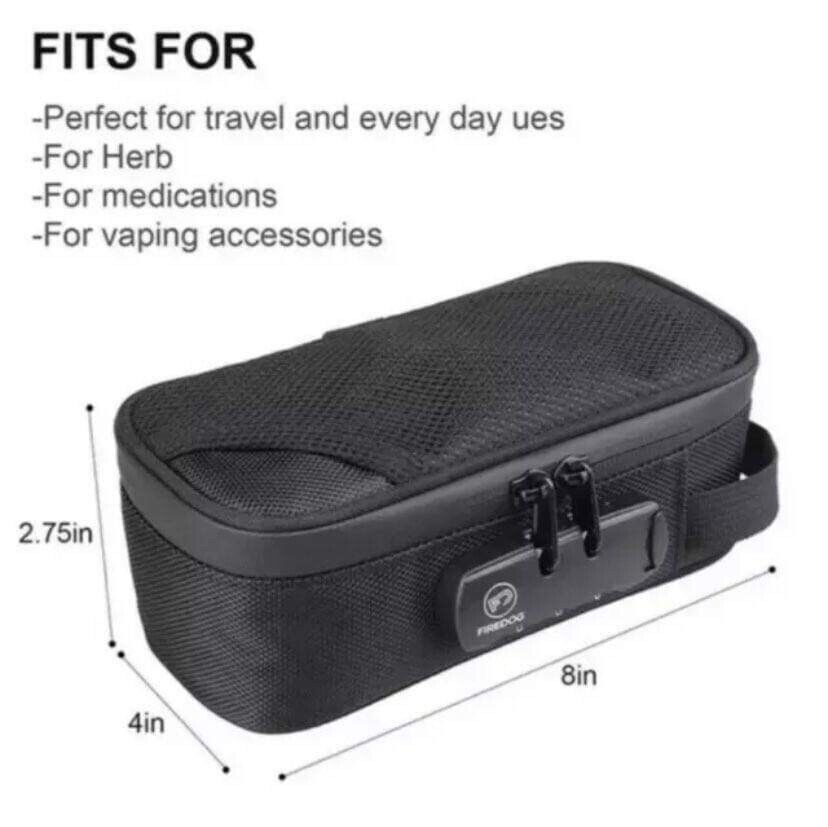Smell Proof Bag with Lock Odor Proof Stash Case Container Storage No Smell USA