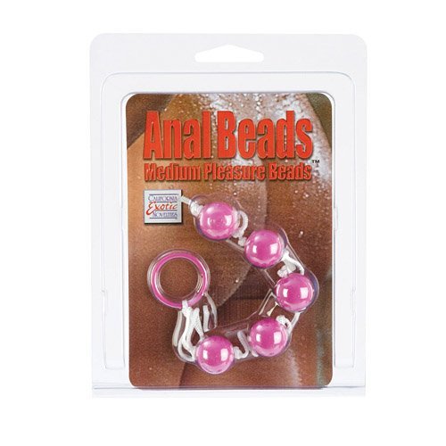 Anal Beads Medium Pleasure Beads Assorted Colors