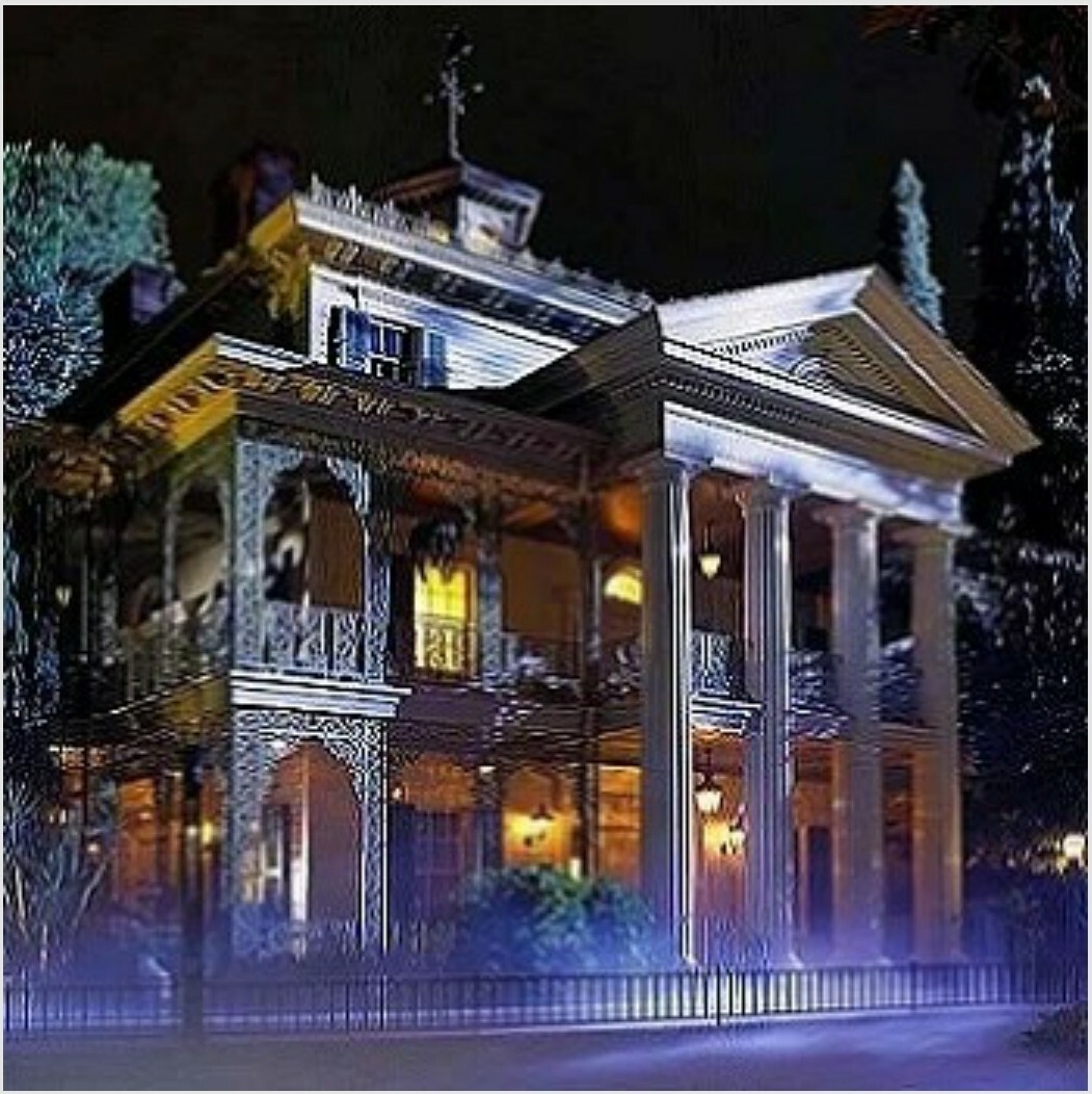 DisneyParks Y2K Disneyland The Haunted Mansion 35thAnniversary Crossbody Bag New