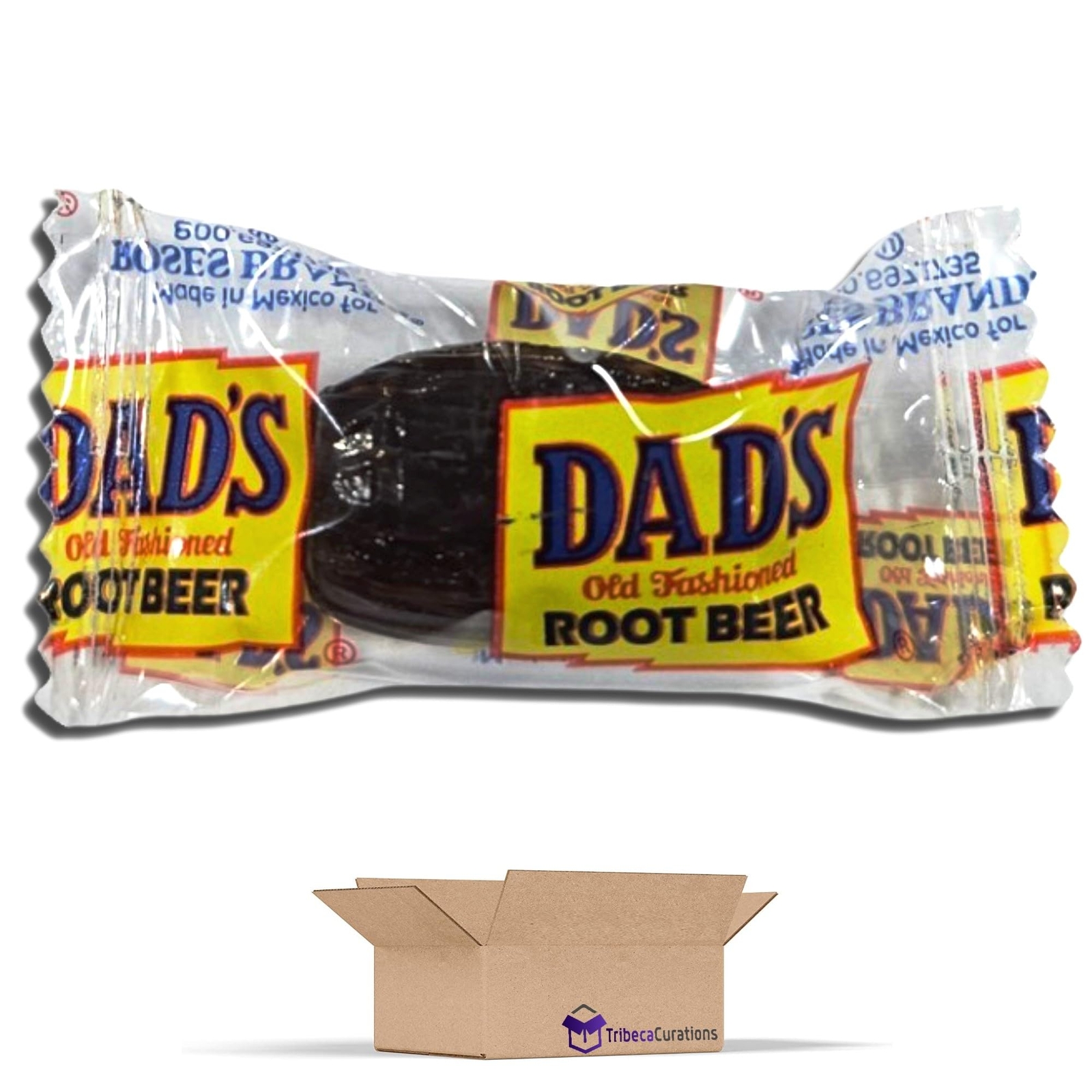 Dad's Old Fashioned Root Beer Barrels Individually Wrapped Bulk Value Pack | Bun