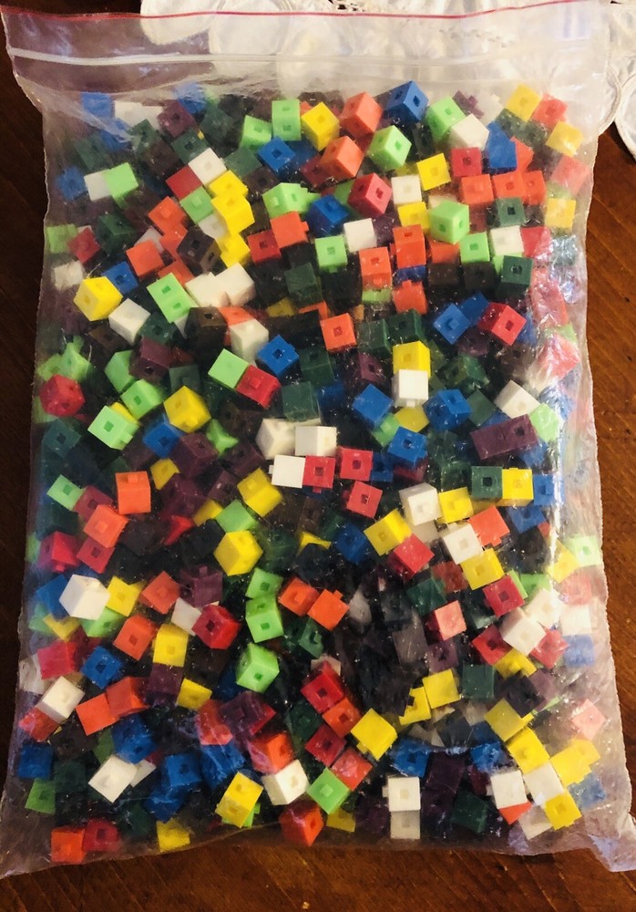 Vintage Cube-O-Gram Set - New Approach To Basic Math Skills!