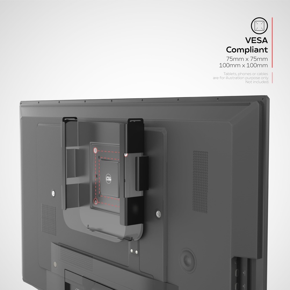 CTA Mac Mini Mount - CTA Secure Solid Steel VESA Mount for The Mac Mini - for...