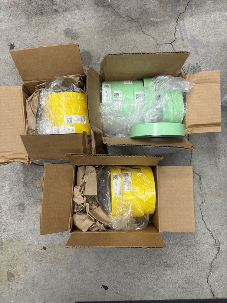 Yellow & Green Advent Bands Rolls