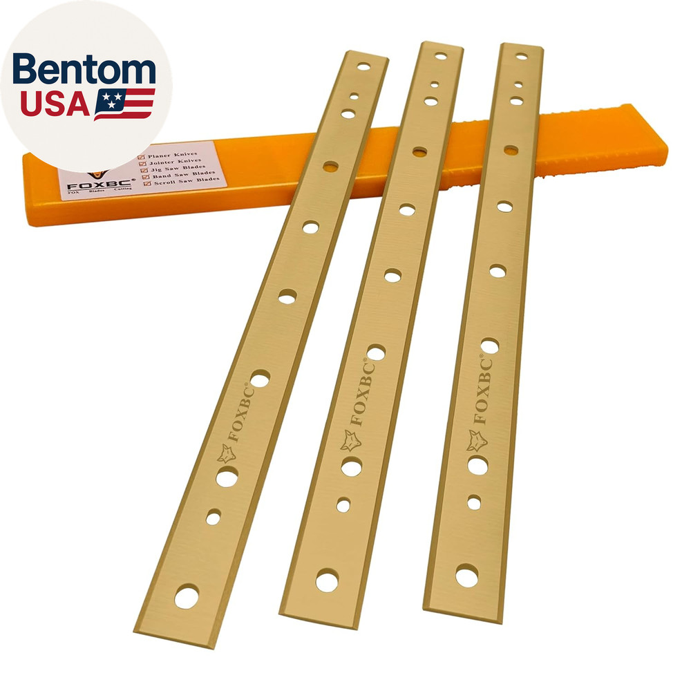 12-1/2 Inch Titanium Planer Blades Replacement for Dewalt DW734 Planer, Replace