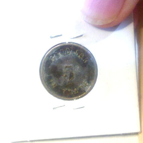 UNKNOWN TOKEN (Maverik) "H.N." / GF 5c IT