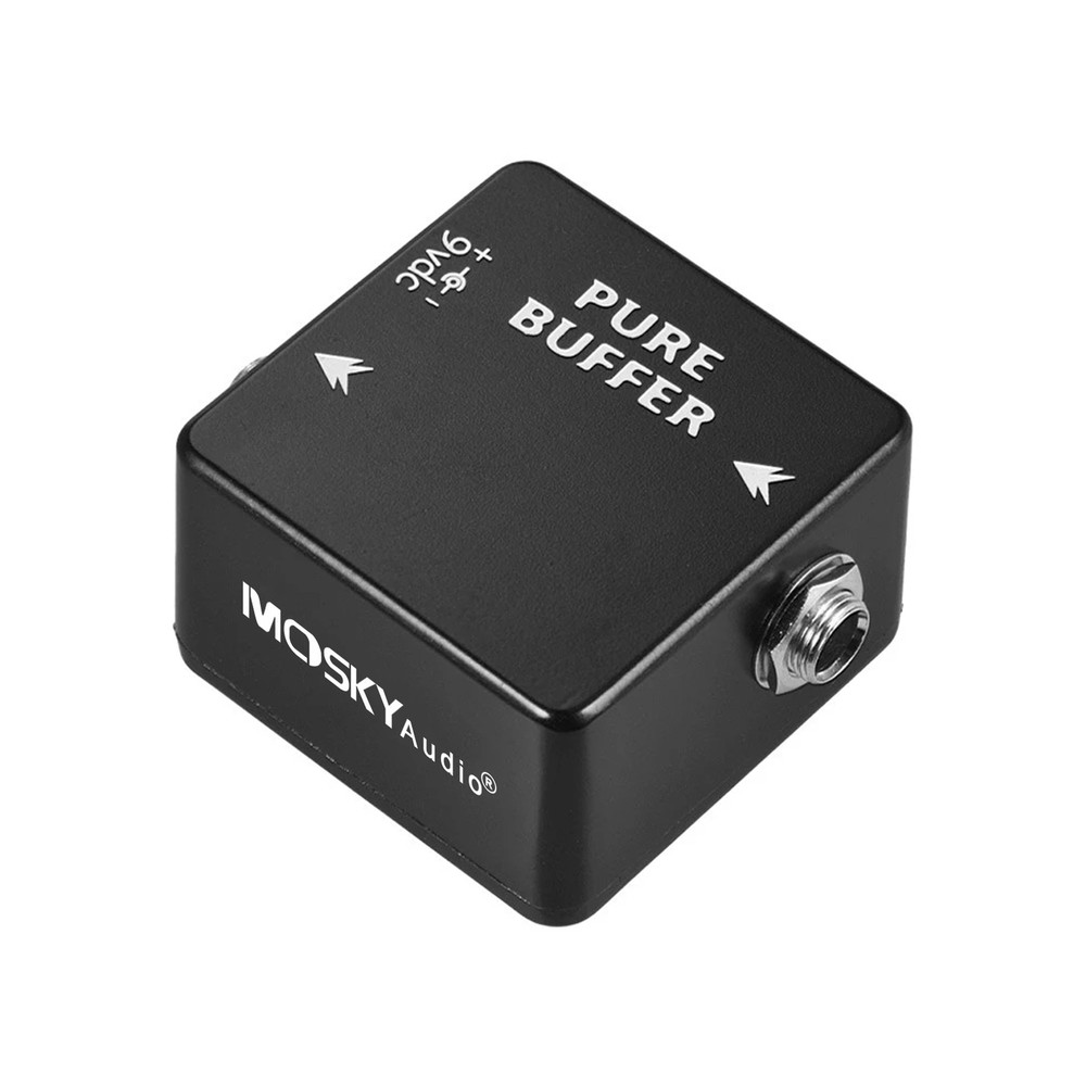 MOSKYAudio PURE BUFFER Guitar Buffer Effect Pedal Full Metal Shell DC9V L4M2
