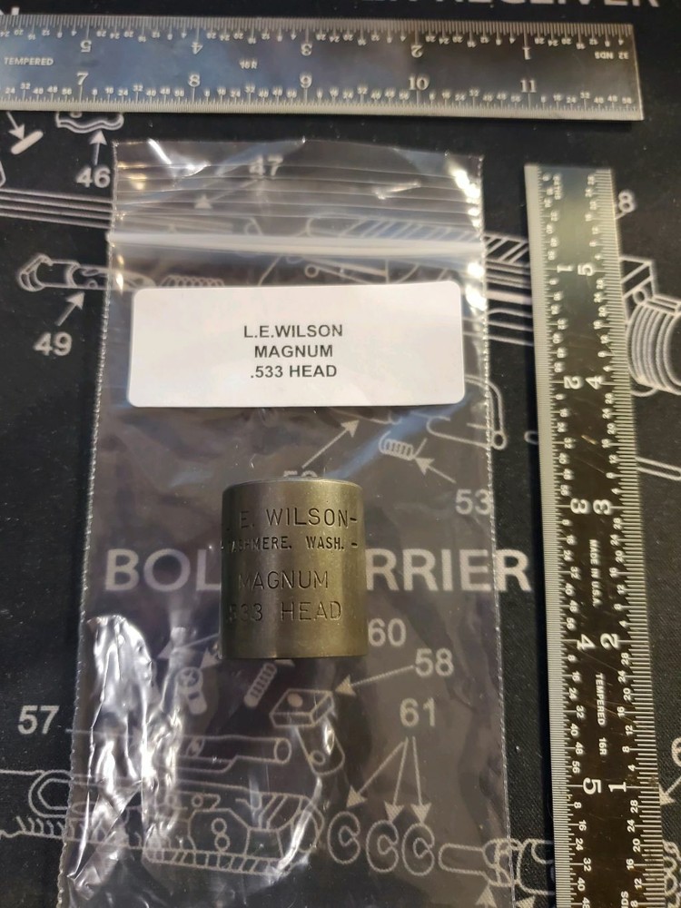 L.E. Wilson Case Base .533 Magnum