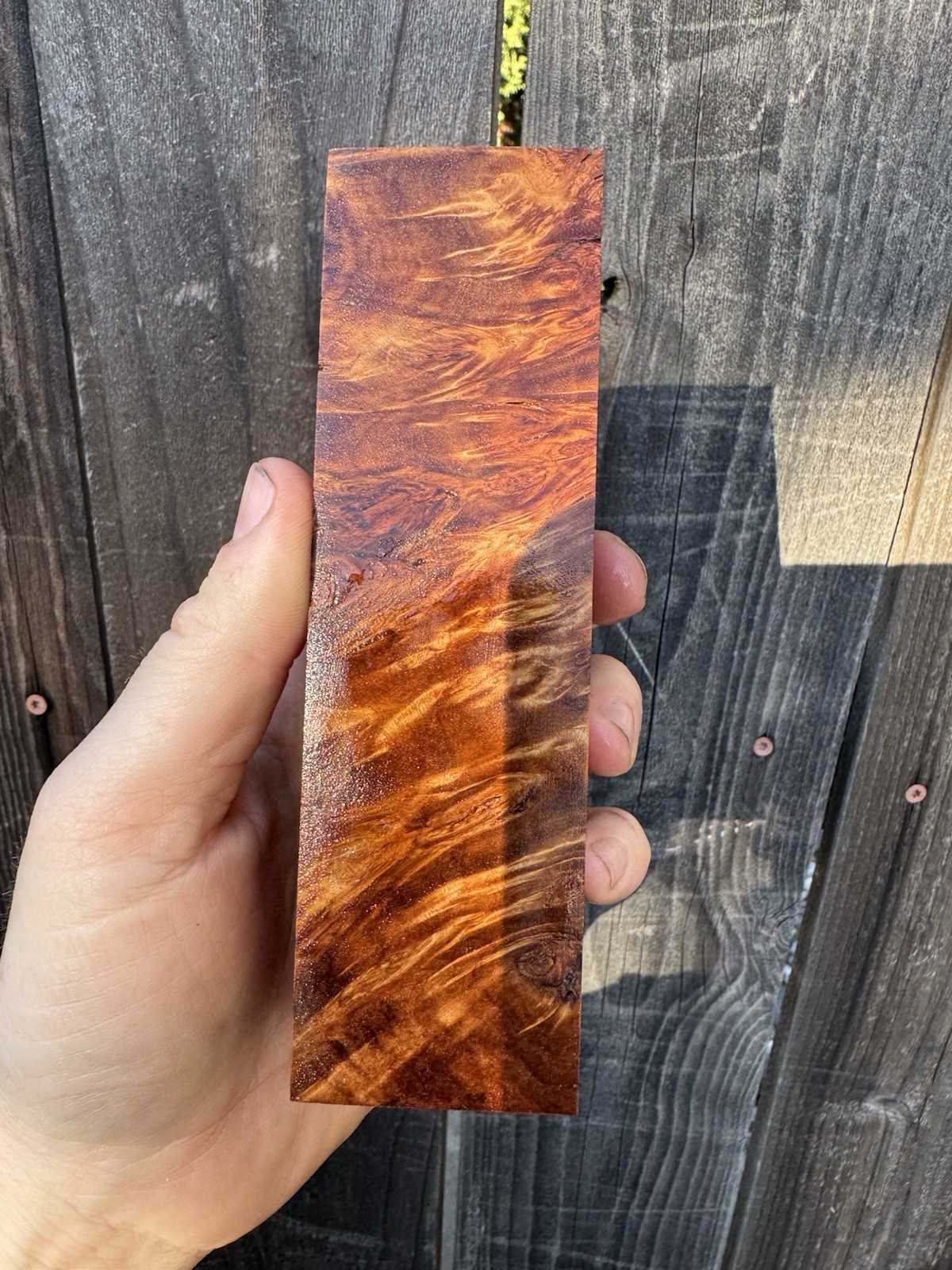 Stabilized Cottonwood Burl, Duck Call, Knife Scales, Pen Blanks #2