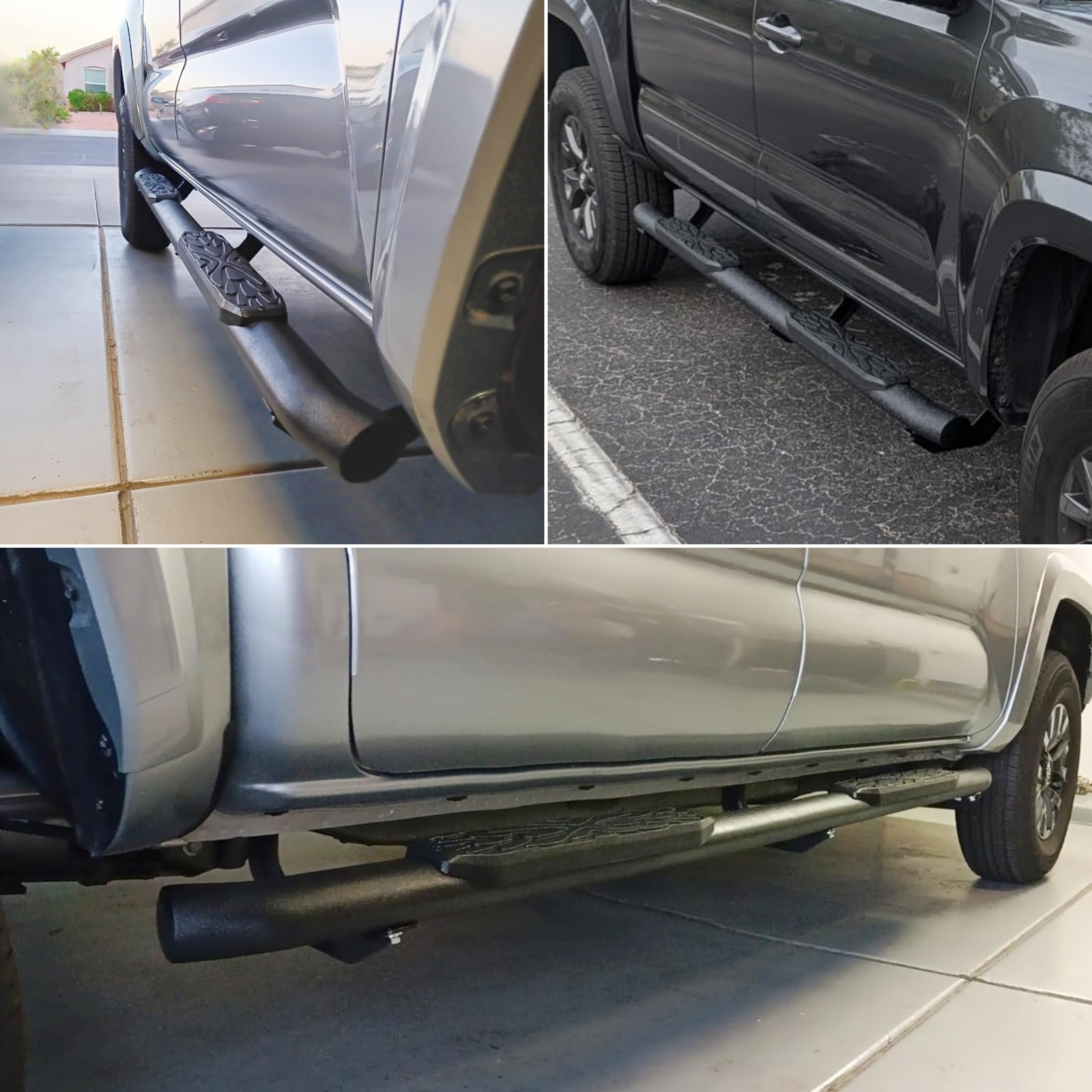 FOR 2011-2021 Jeep Grand Cherokee 3.5" Truck Step Curved Running Boards Nerf Bar