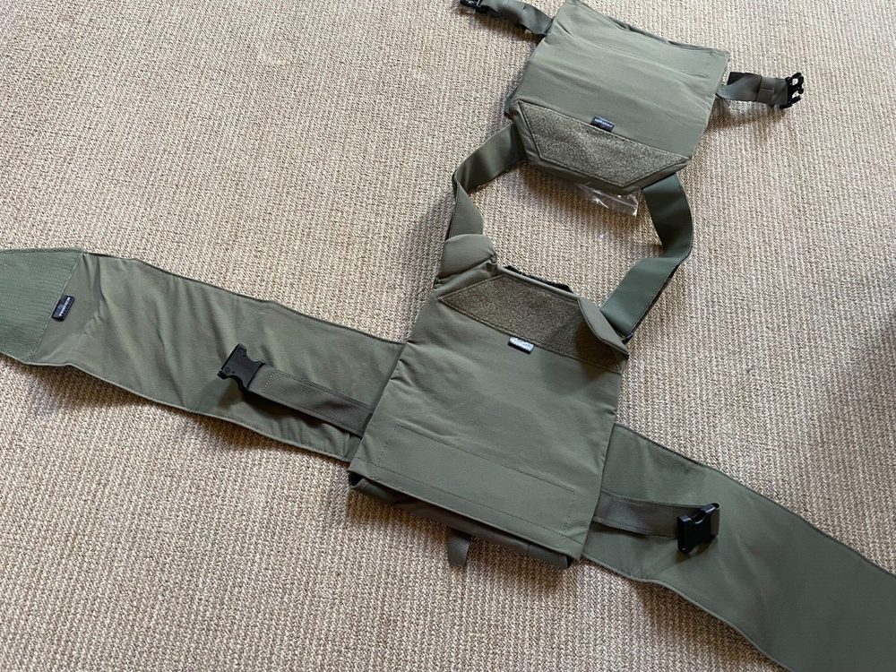 PROTECH Scalable Plate Rack System SHIFT 360 XL Ranger Green Webless Molle