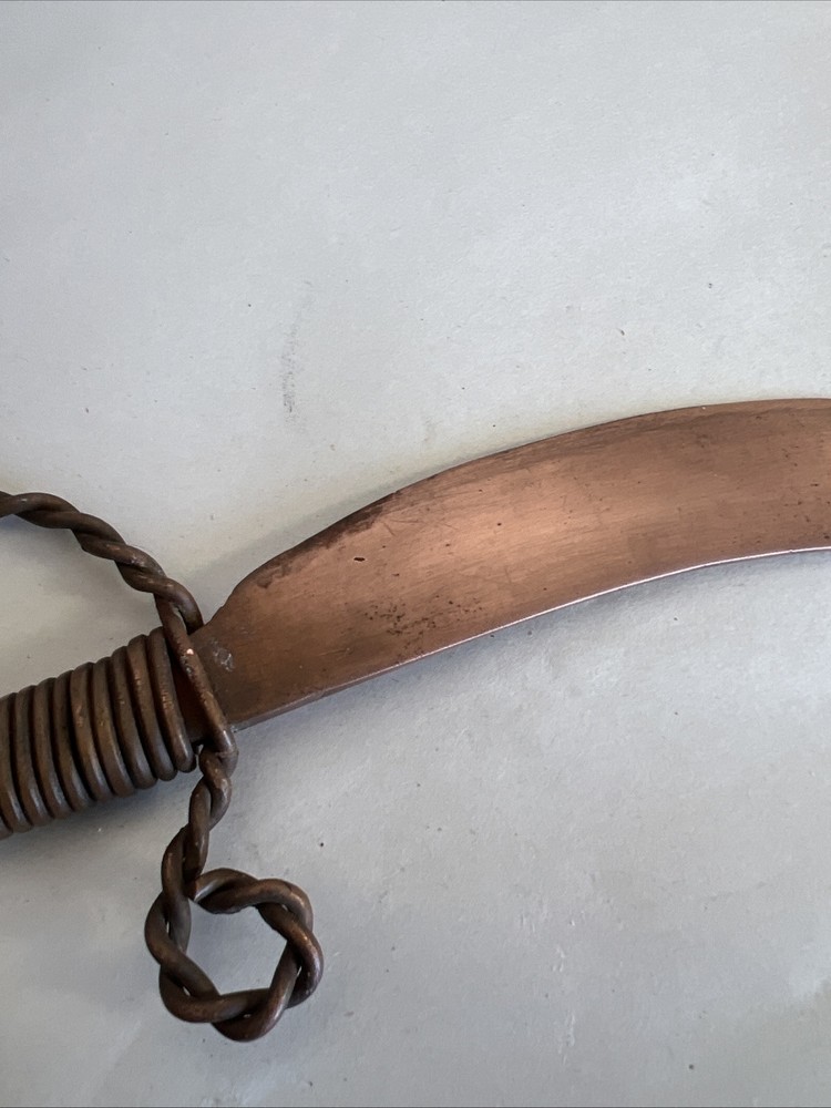 Vintage Handmade Copper Knife
