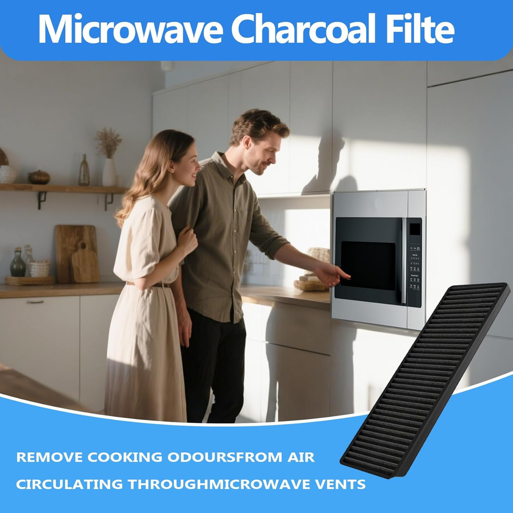 WB06X10807 Microwave Filter Replacement for GE Microwave Charcoal Filter Replace