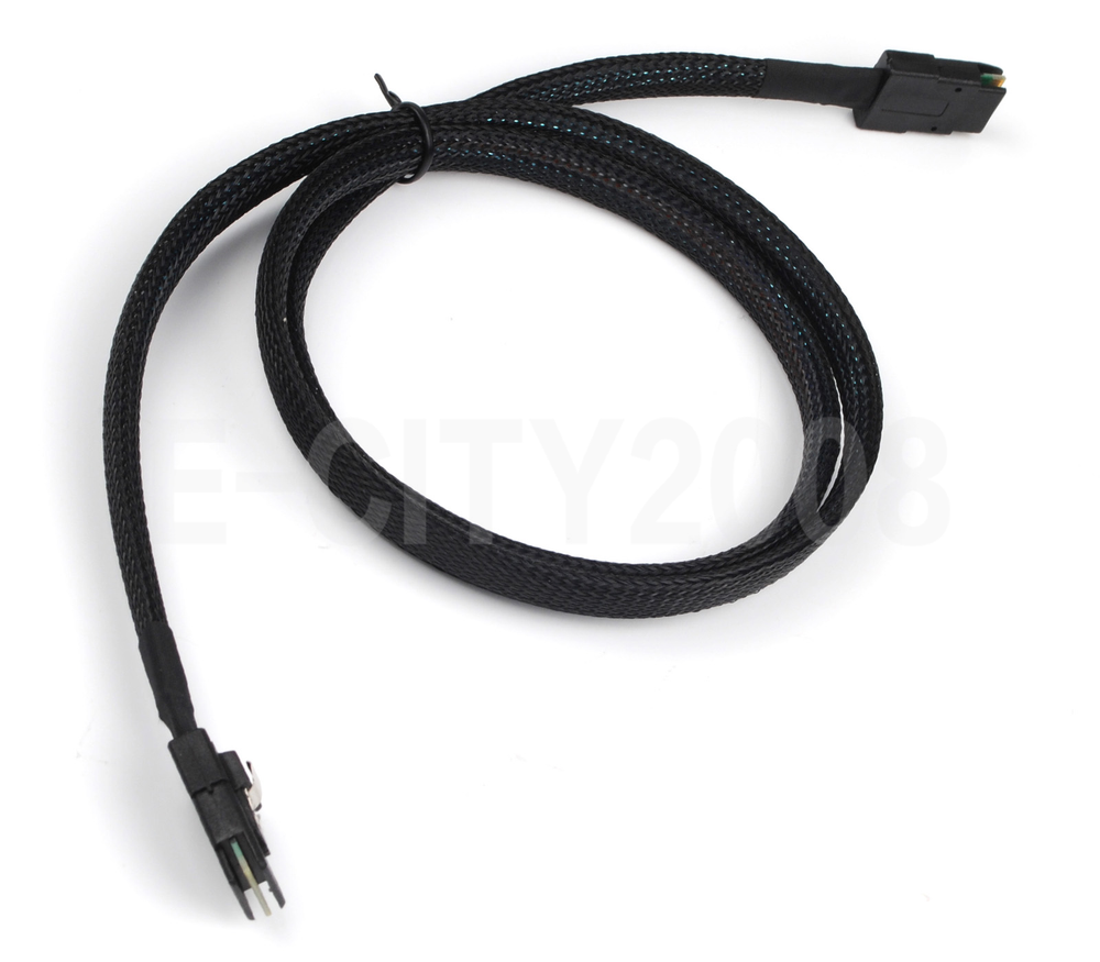2PCS SFF-8087 to SFF-8087 Internal Mini SAS 36-Pin Server Hard Disk RAID Cable