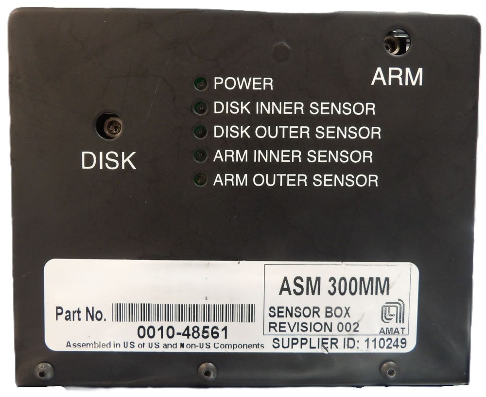 AMAT Applied Materials 0010-48561 300mm ASM Sensor Box Module Working Surplus