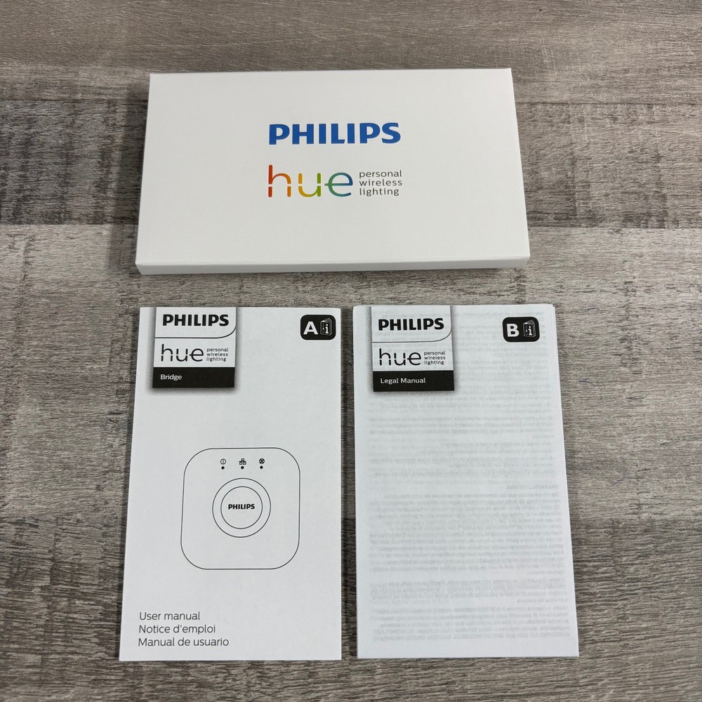 Philips Hue Bridge 2.1 Smart Lighting Hub Zigbee Open Box Complete