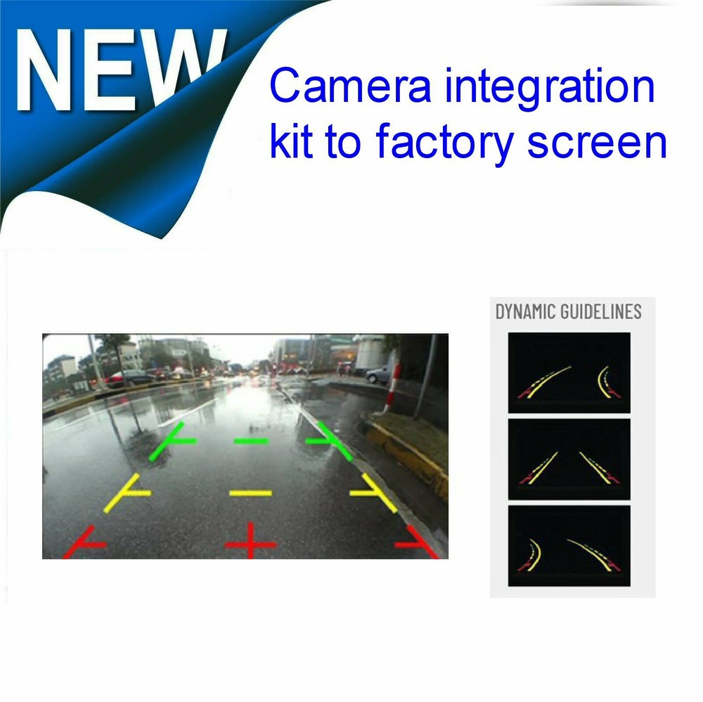 MAZDA MX5 2014+ REVERSE CAMERA INTEGRATION KIT  CAMERA / SENSORS TO SCREEN