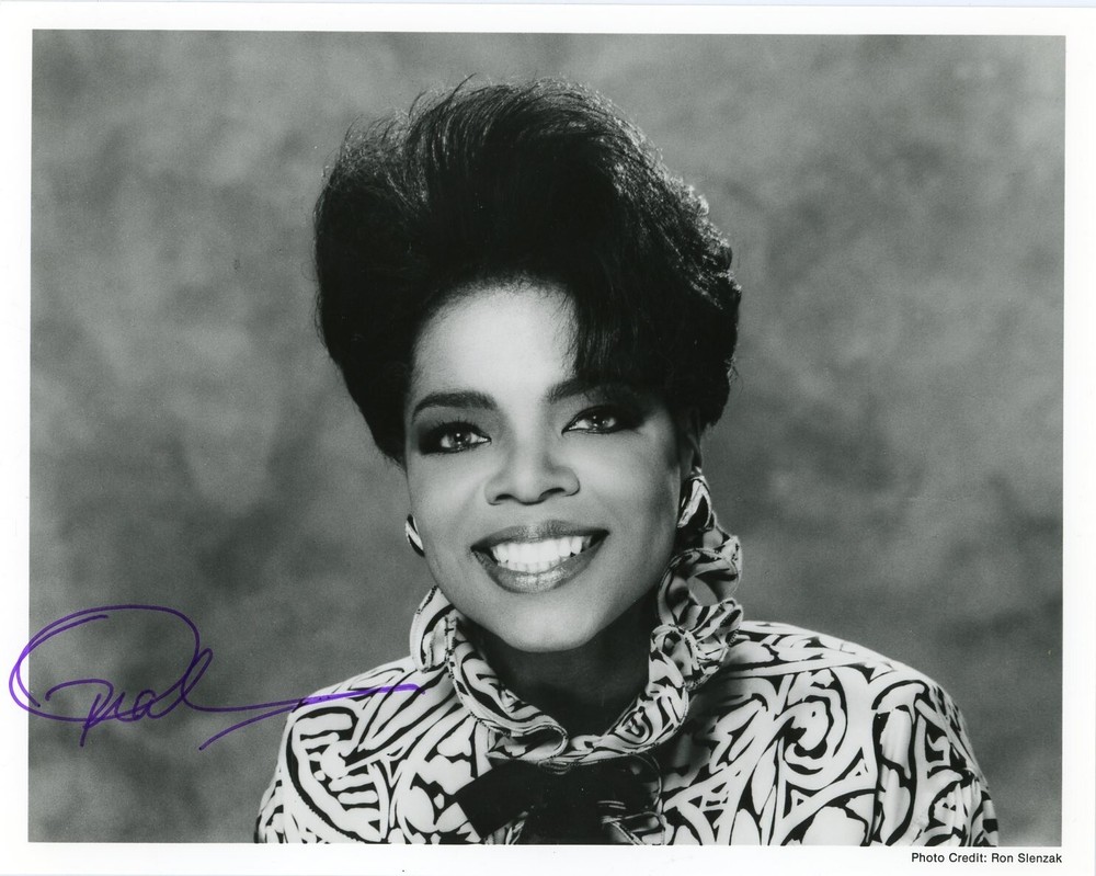 Oprah Winfrey Hand Signed Photograph + COA