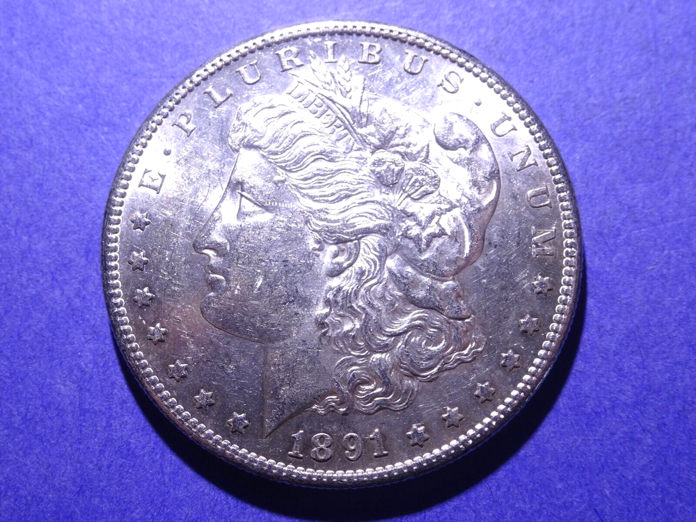 1891-S Morgan Dollar Borderline Uncirculated