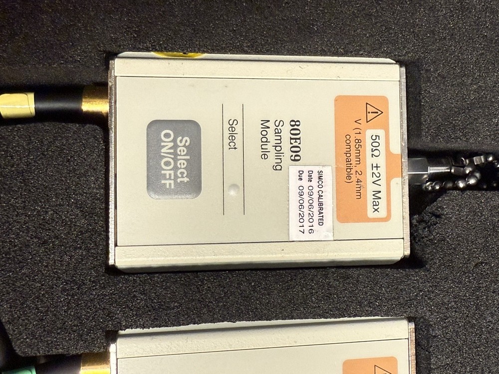 TEKTRONIX 80E09 ELECTRICAL DUAL CHANNEL SAMPLING MODULE