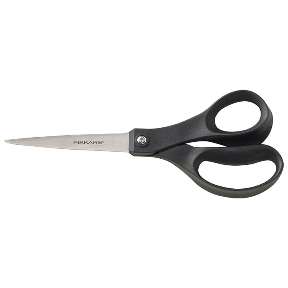 Fiskars Everyday Recycled Scissors: 8 in. / 1-pack (Black)