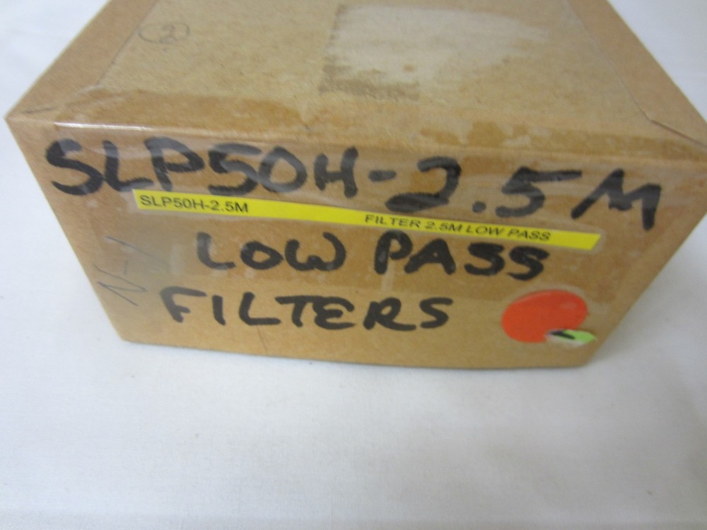 SLP50H-2.5M Filter 1.5M Low Pass, Quantity 2