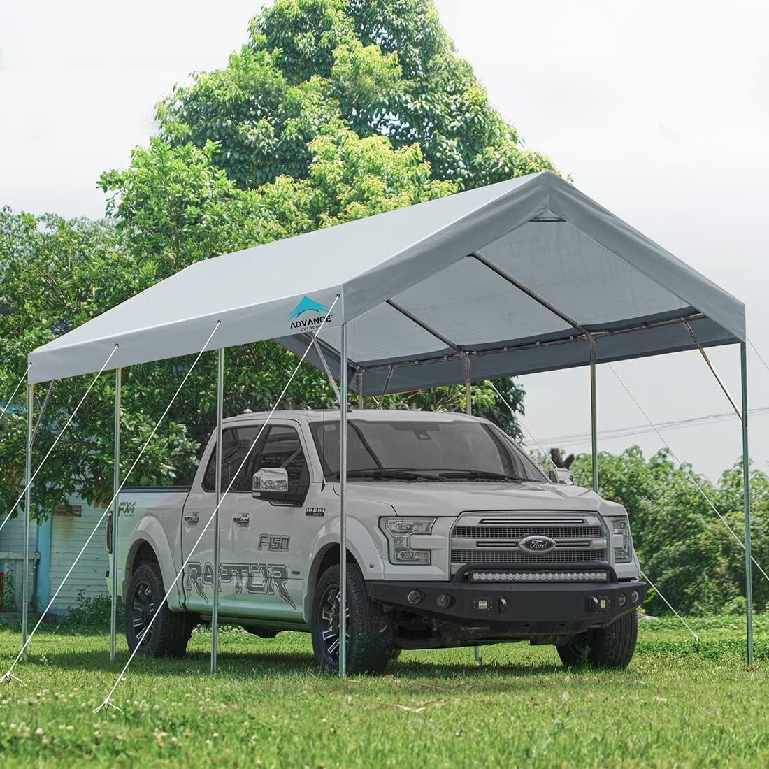 Advance Outdoor 12x20 Adjustable Carport Shelter Canopy