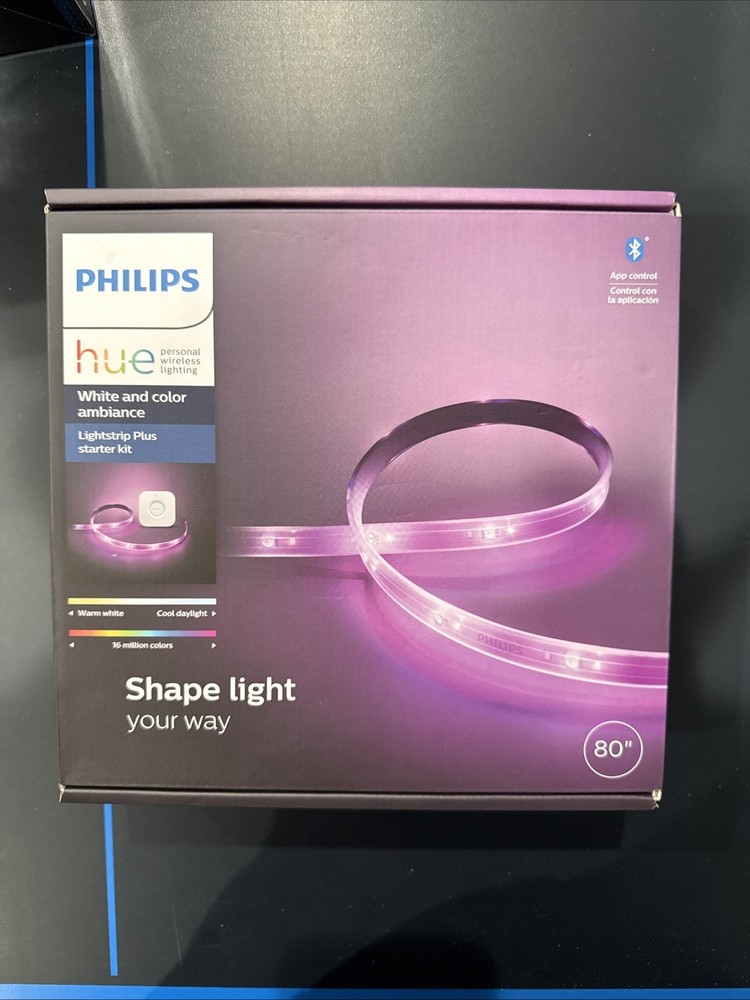 NEW! Philips hue light strip plus 80”