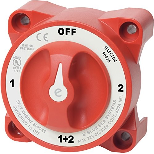 9002E e-Series Battery Selector 4 Position with Switch Selector 4 Pos. W/Afd