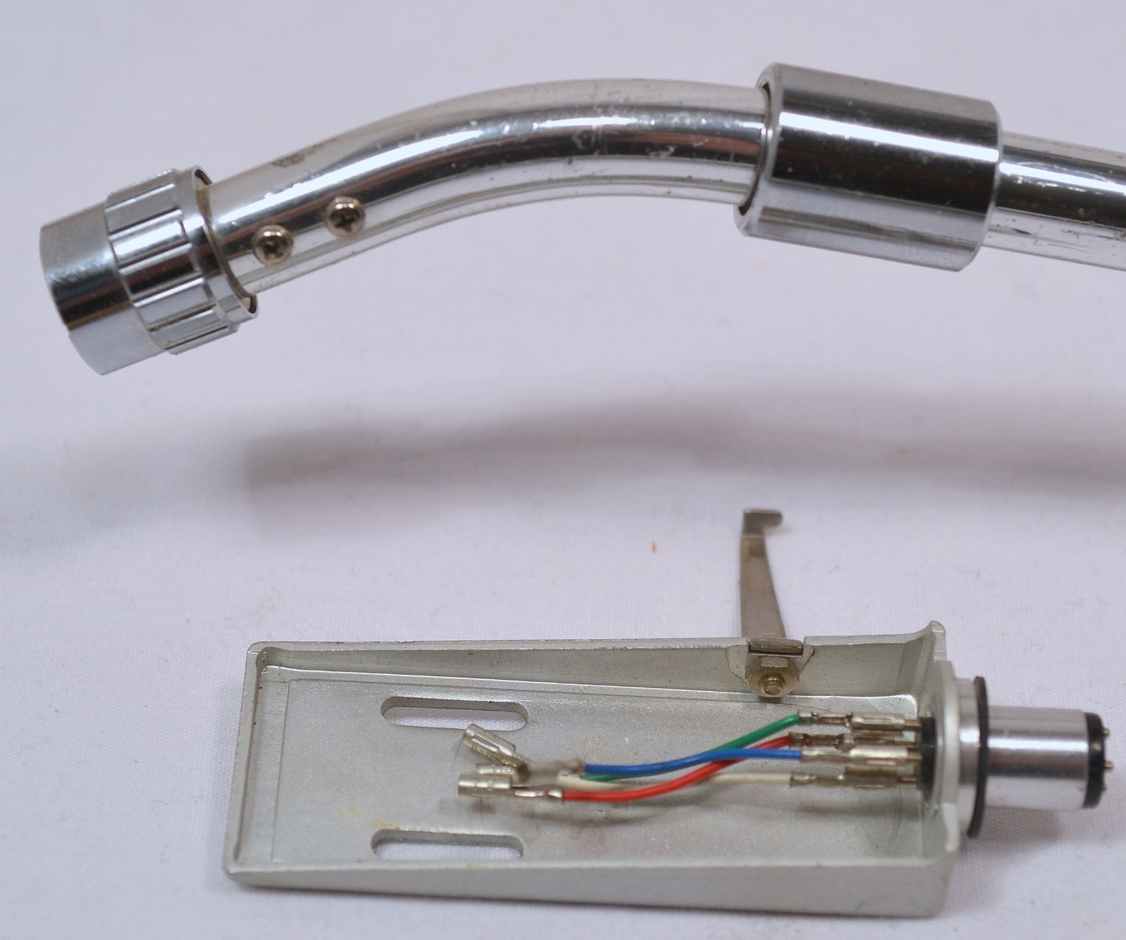 AUDIO TECHNICA AT 1009 LP 33 45 RECORD PHONO 9 INCH TONE ARM FOR PARTS OR REPAIR