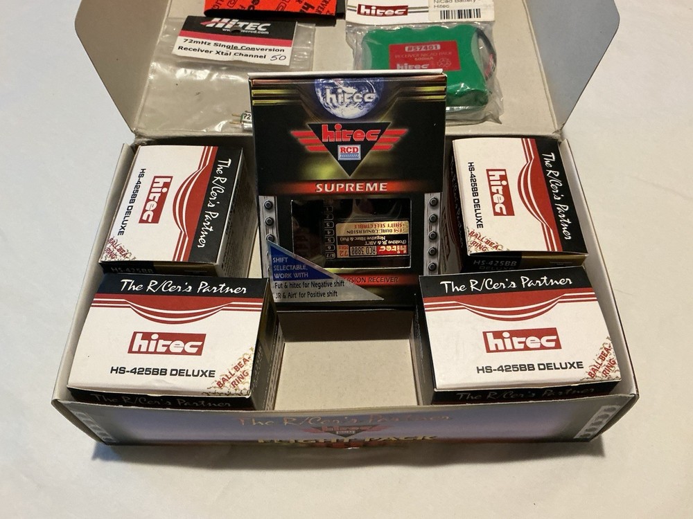 Rc Airplane Flight Pack By Hitec