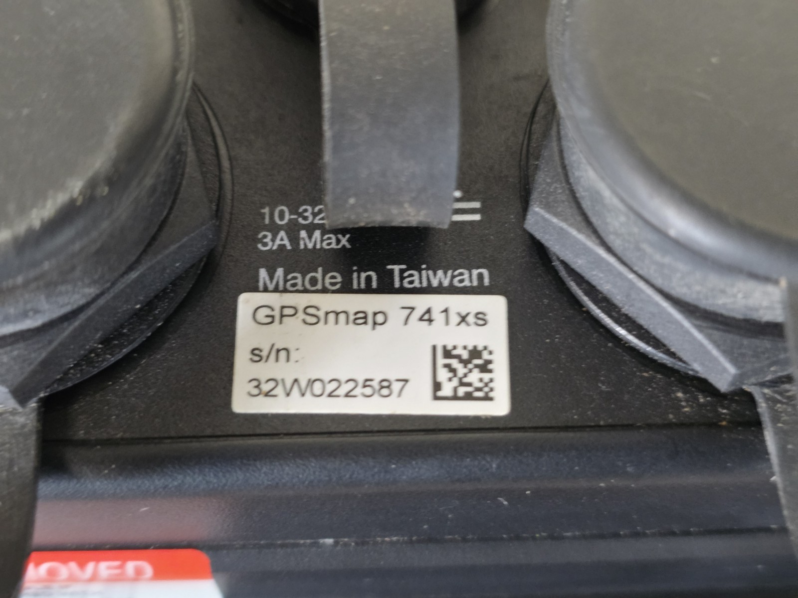 Garmin GPSmap 741XS GPS Chartplotter Multifunction Display W/ Cover & Cable