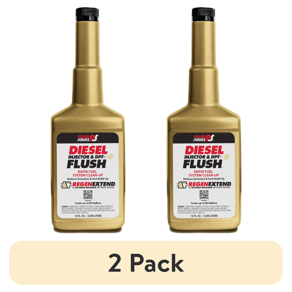 (2 pack) Diesel Injector & DPF Flush 12-OZ