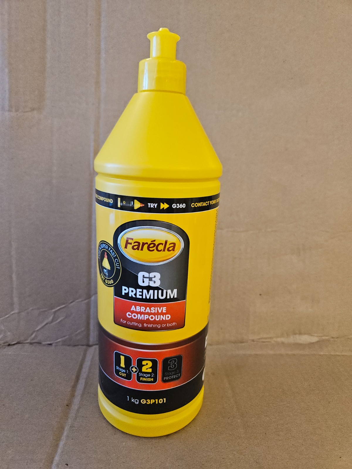 Farecla G3 1+2 Premium Abrasive  Cutting Compound  Car Polish  1KG USA STOCK
