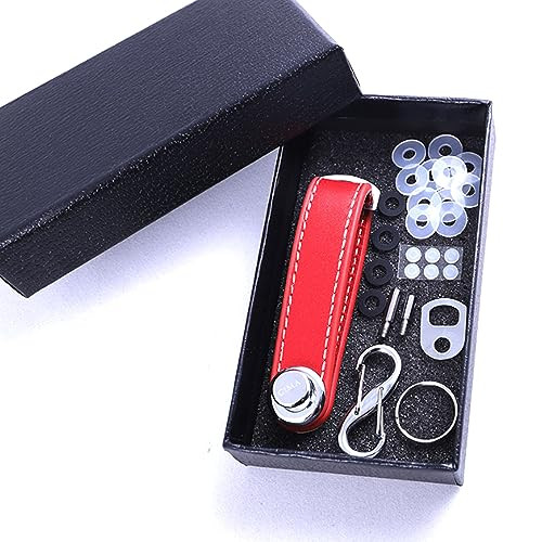 Compact Key Holder - Stylish & Practical Pocket Key Organizer With Secure