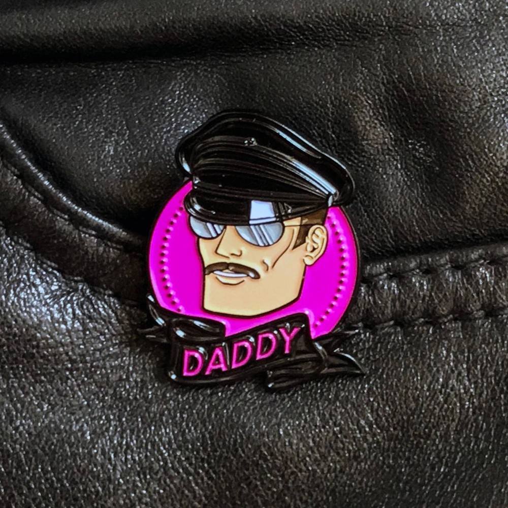 Leather Daddy Pin