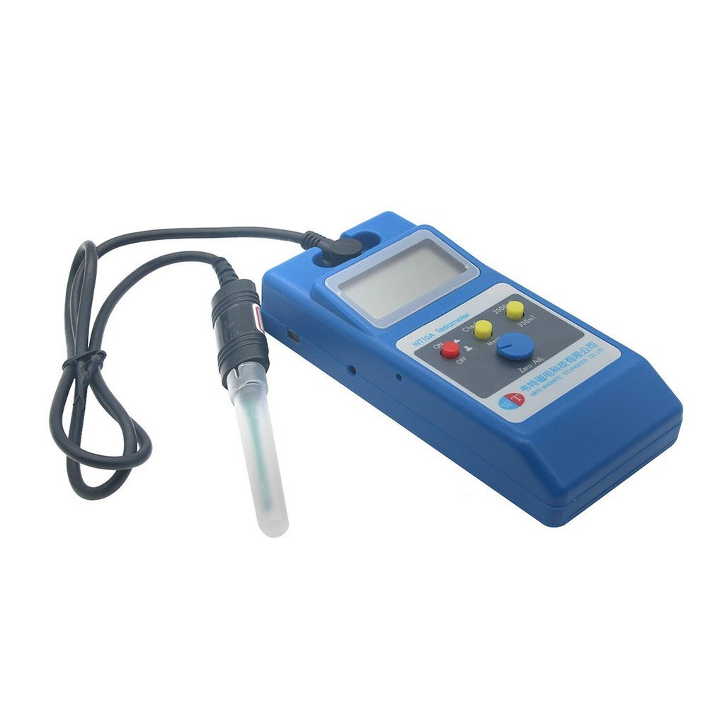 Handheld WT10A Magnetic Field Tester Gauss Meter with Ns Function Probe